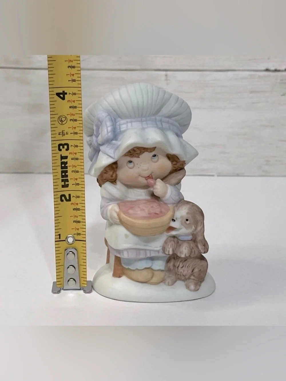 VTG Miss Mitzie Girl With Puppy Figurine
